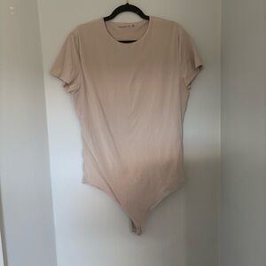 Abercrombie & Fitch Tall Beige Bodysuit
